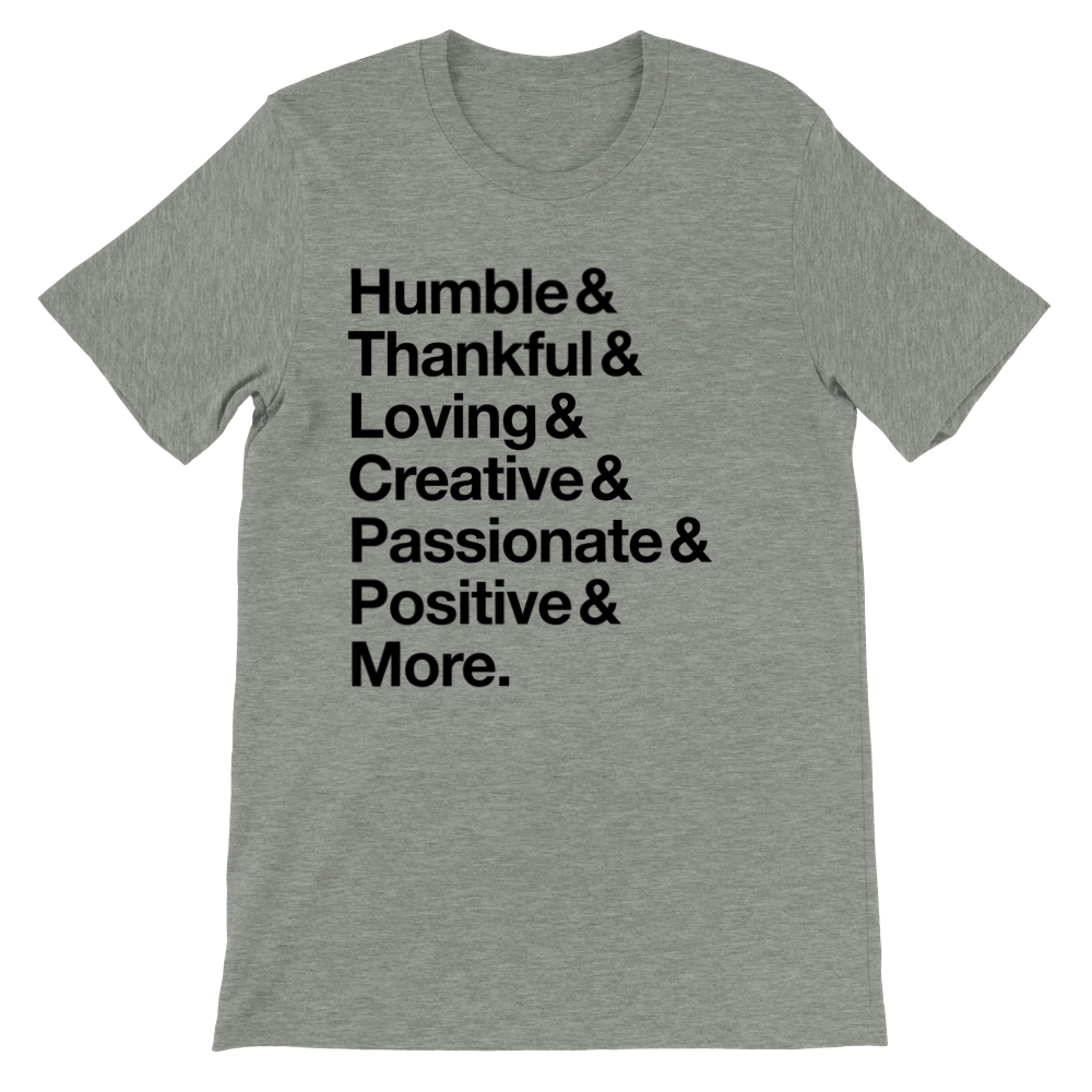 6 Values Customisable Band T-Shirt - Black Helvetica – VALUES.INK